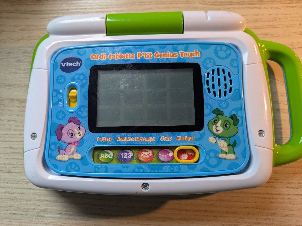 Vtech Ordi-tablette p'tit genius touch, Enfants & Bébés, Enlèvement ou Envoi, Utilisé, 2 à 4 ans