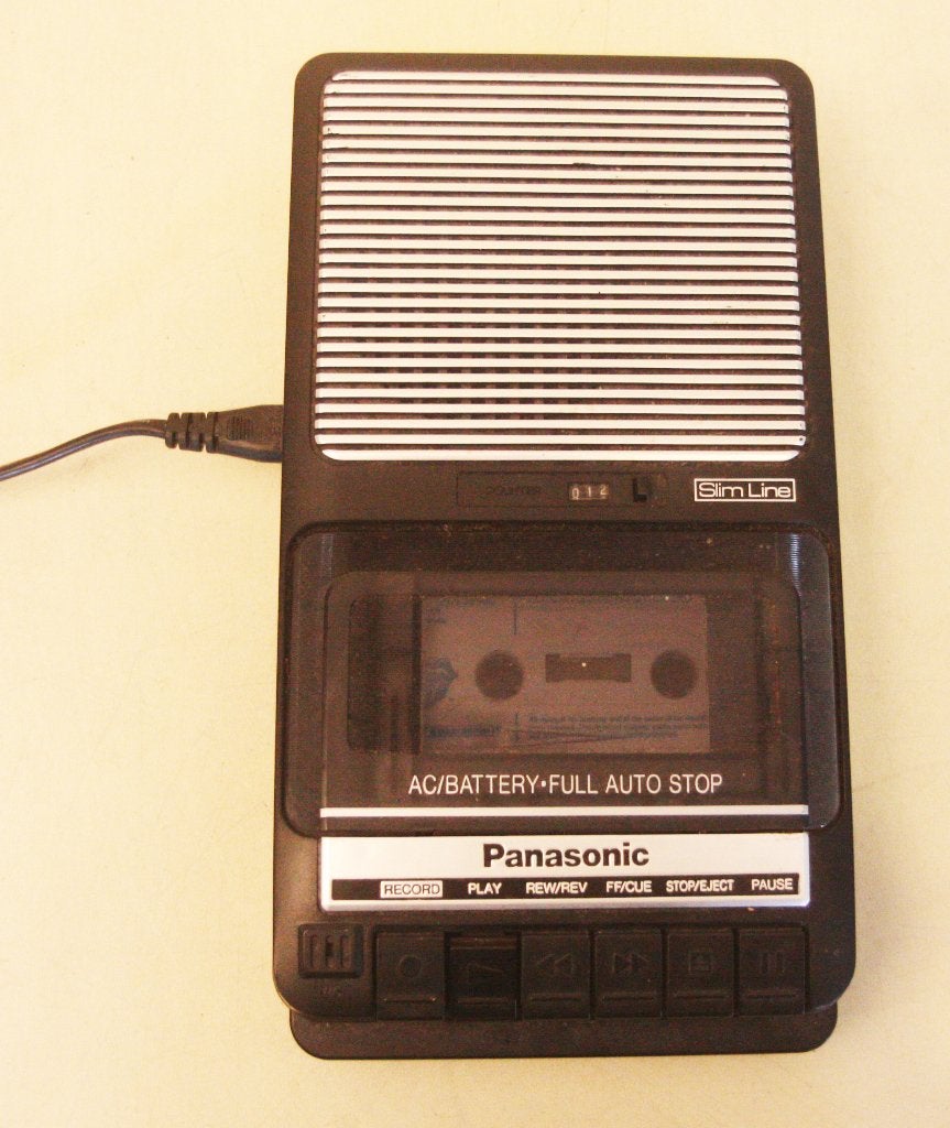 Panasonic RQ-2102 Cassetterecorder / Full Auto Stop, Ophalen of Verzenden, Enkel, Tape counter