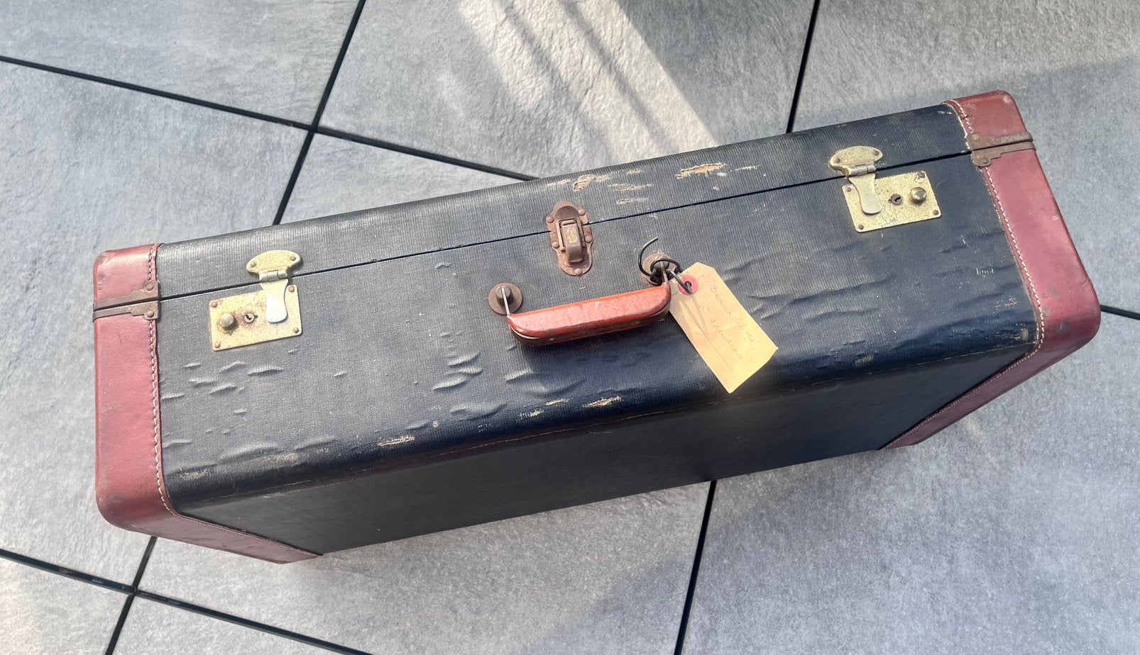 Valise de voyage vintage, Enlèvement ou Envoi, Utilisé