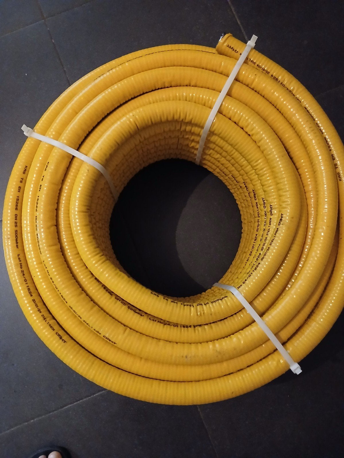 Tube à gaz flexible en acier inoxydable PLT 25 x 2,8 mm -, Inox, 6 mètres ou plus, Autres types, Enlèvement