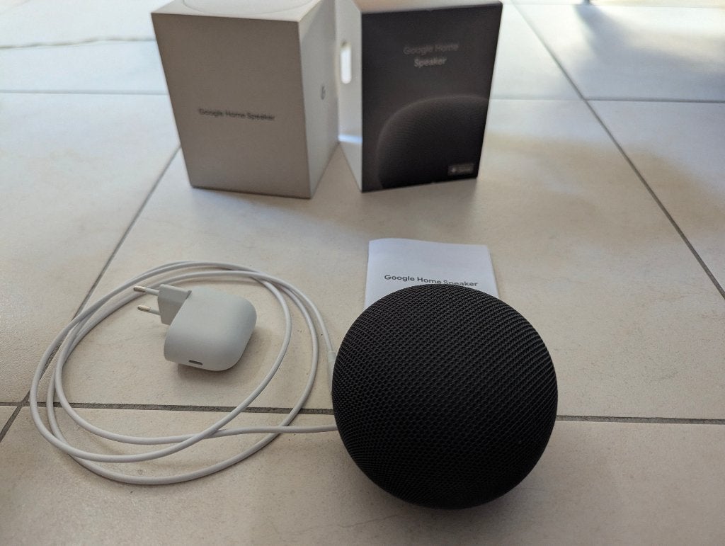 Google Home speaker neuf, Neuf, Haut-parleur central, Google, Wi-Fi