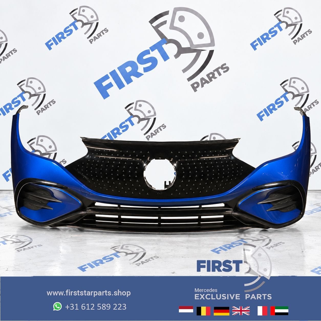 BUMPER W295 EQE AMG Voorbumper COMPLEET A2958853000 EQ E Kla, Gebruikt, -, Voor, Ophalen of Verzenden