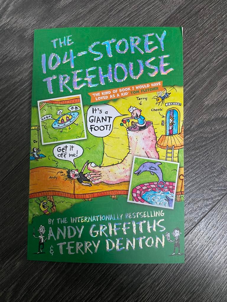 The 104-storey treehouse, Verzenden, Gelezen, Fictie
