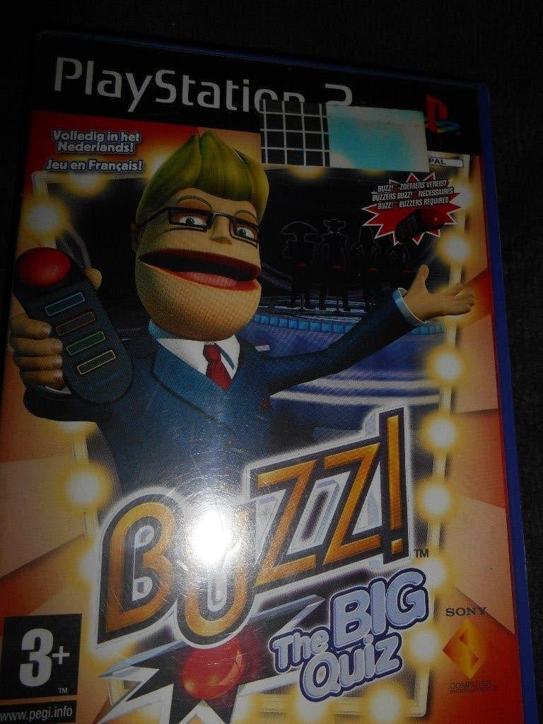PS2 jeu BUZZ ! the big quizz, Ophalen of Verzenden