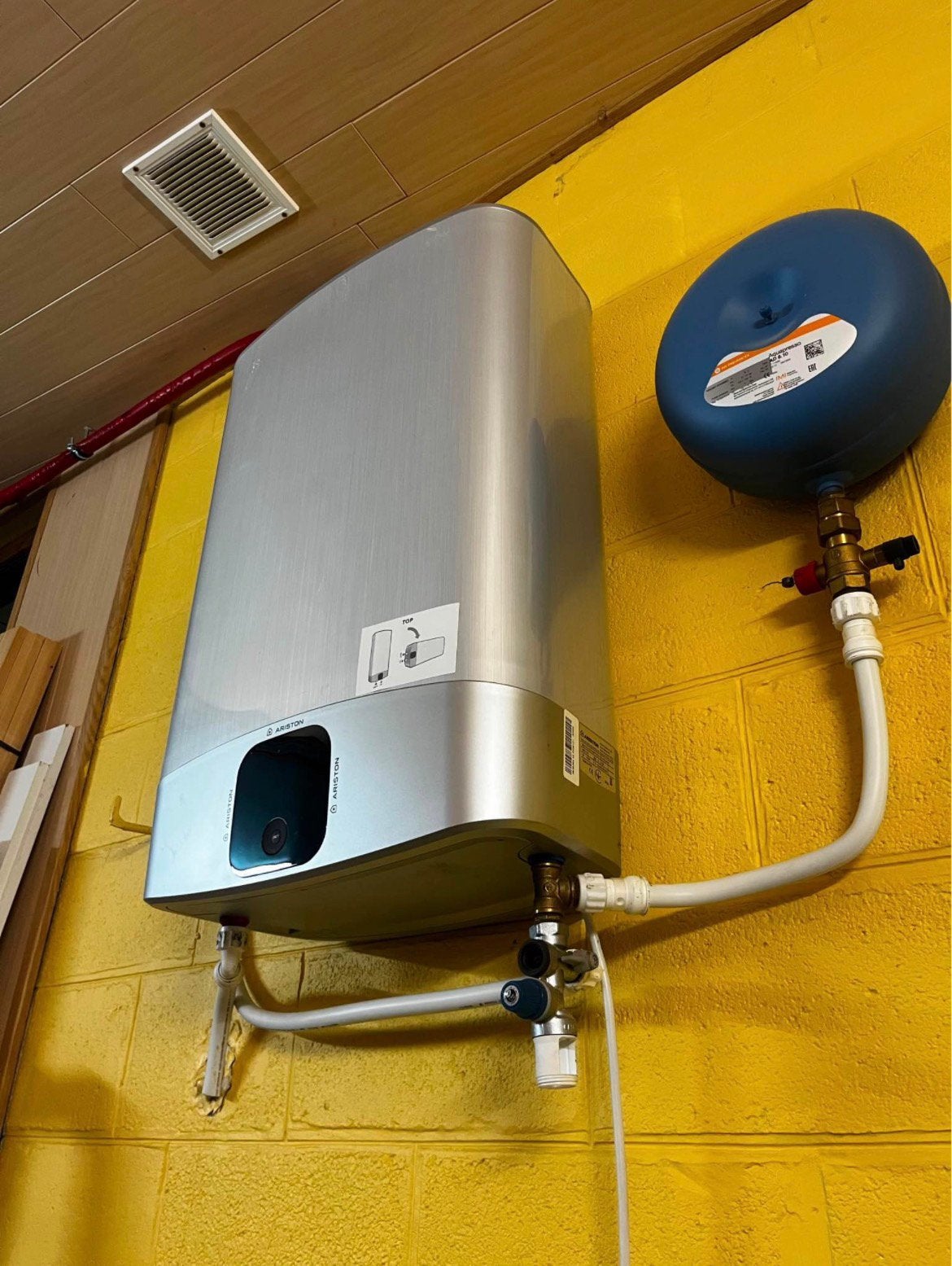 Boiler Ariston, Doe-het-zelf en Bouw, Ophalen, Zo goed als nieuw, Boiler