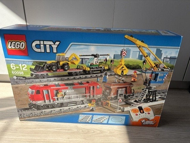Lego City Zware goederentrein met extra treinsporen, Kinderen en Baby's, Speelgoed | Duplo en Lego, Ophalen, City, Lego, Zo goed als nieuw