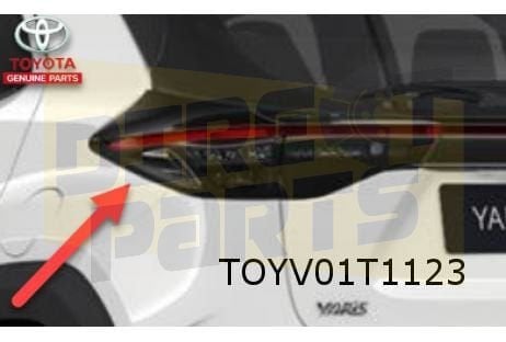 Toyota Yaris Cross achterlicht Links buiten (LED knipperlich, Neuf, -, -, Toyota