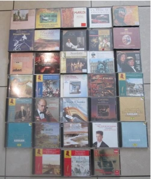 45 CD originaux de musique classique de Prima, Enlèvement ou Envoi, Comme neuf
