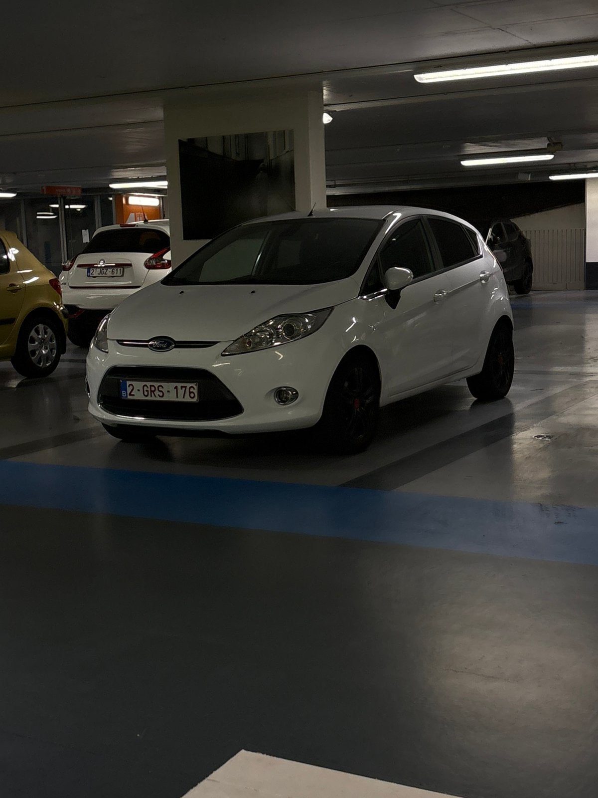Ford fiesta, Auto's, Euro 5, Stof, 4 cilinders, Wit