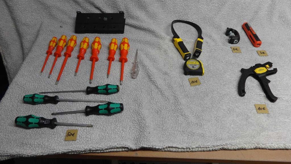 Set van verschillende gereedschappen, Ophalen of Verzenden, Nieuw, Klem, Stanley