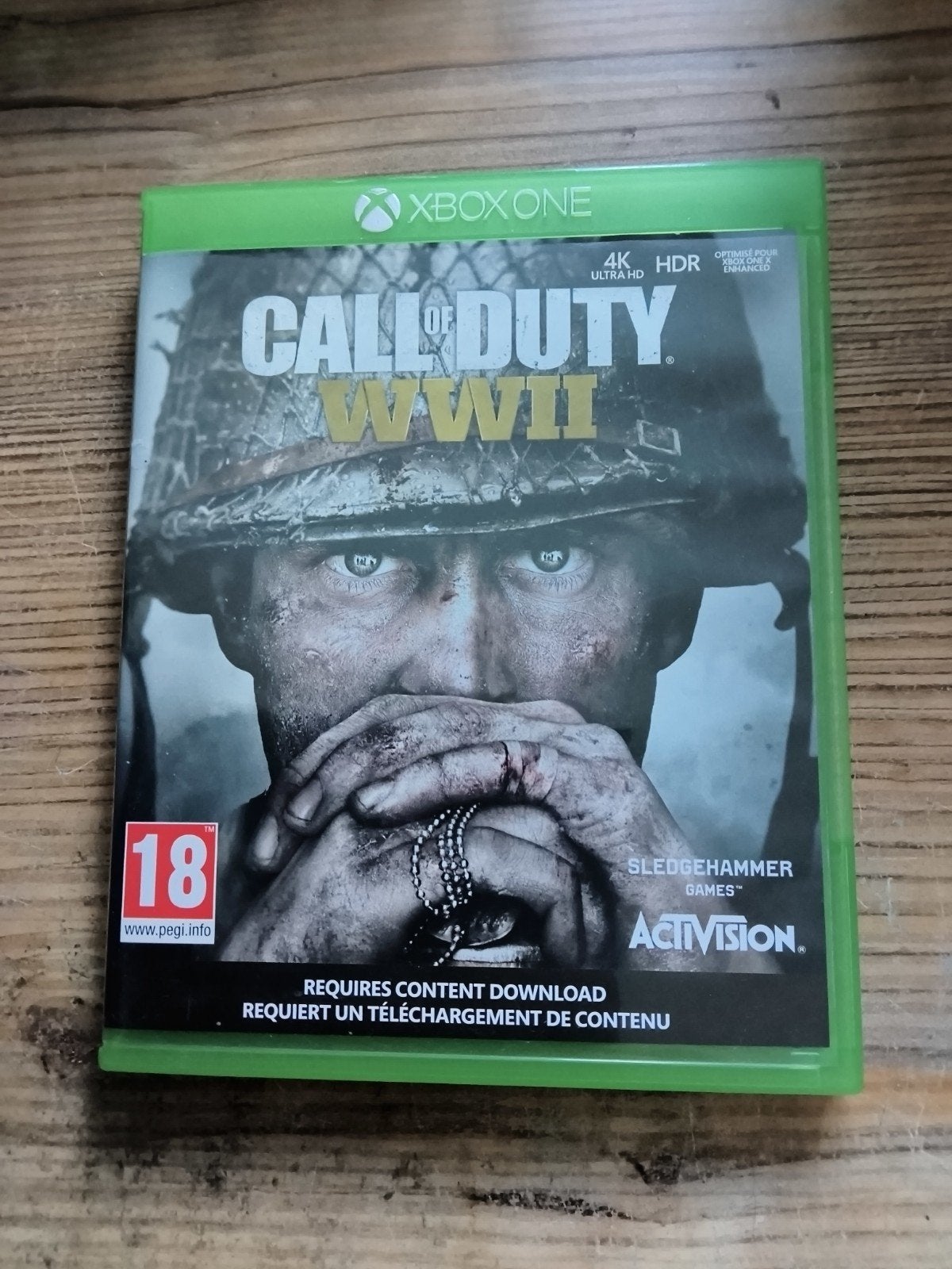Call of Duty WWII, Consoles de jeu & Jeux vidéo, Jeux | Xbox One, Online, Shooter, Enlèvement ou Envoi, À partir de 18 ans