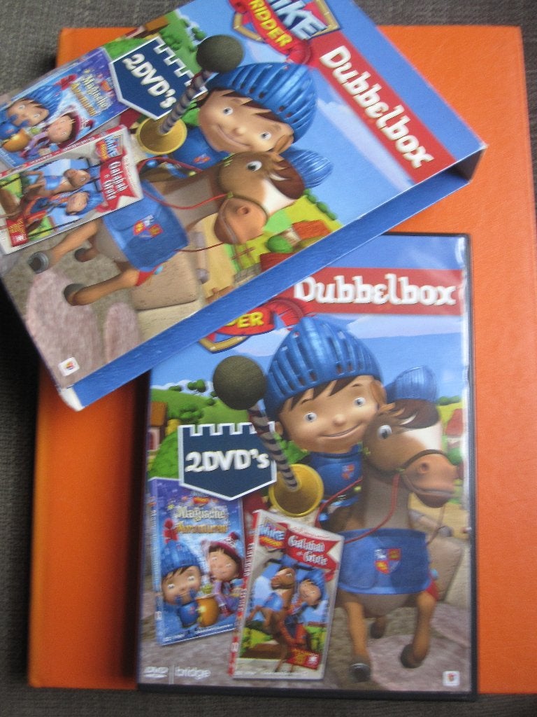 Mike de Ridder Dubbelbox (2 disc), Cd's en Dvd's, Animatie, Alle leeftijden, Tv-serie, Zo goed als nieuw