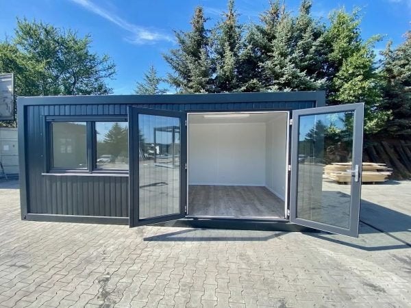 Conteneur Module bureau 18 mètres carrés, Enlèvement ou Envoi