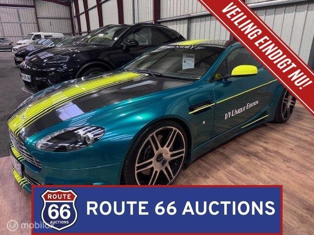 Aston Martin V8 Vantage Mansory | 2008 | Route 66 Auctions, Auto's, Gebruikt, Overige modellen, Zwart, Bedrijf