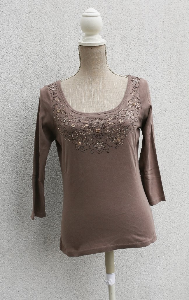 Joli Tshirt à longues manches Esprit L, Vêtements | Femmes, Taille 38/40 (M), Enlèvement ou Envoi, Comme neuf, Esprit