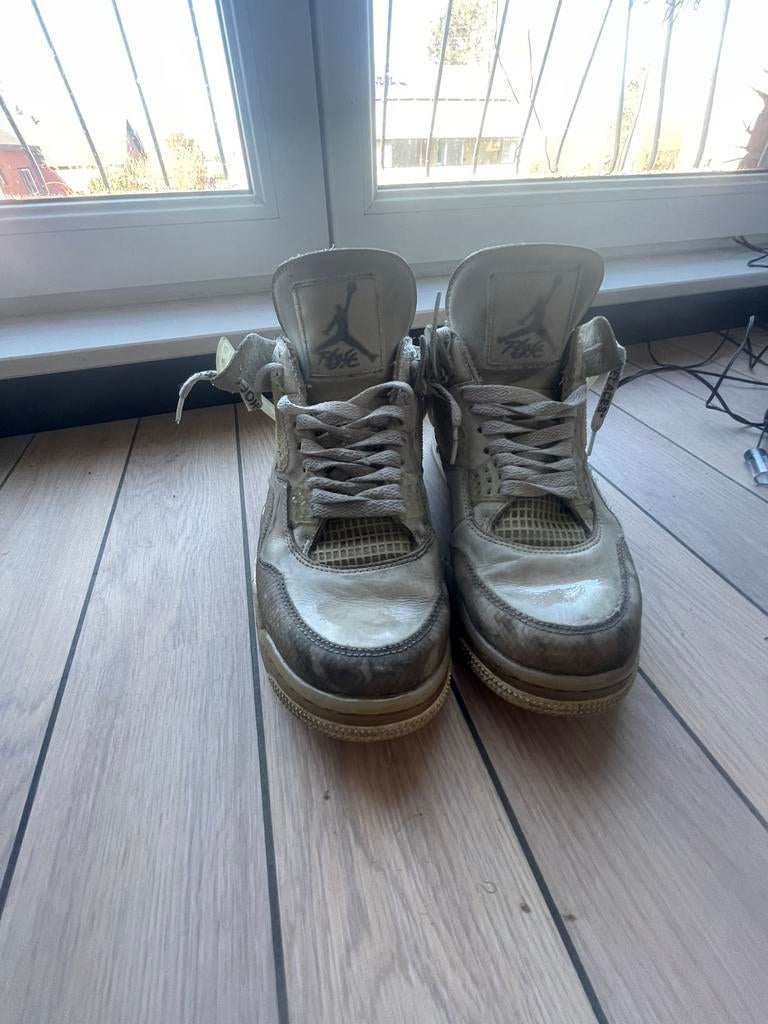 Jordan 4 maat 43, Ophalen, Overige kleuren, Zo goed als nieuw, Sneakers
