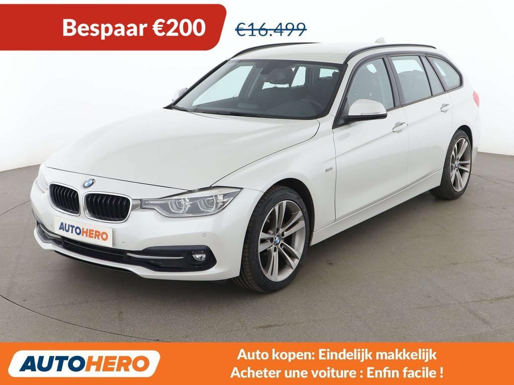 BMW 3 Serie 318 318d Sport Line (automatique), Achat, 110 kW, 109 g/km, Noir