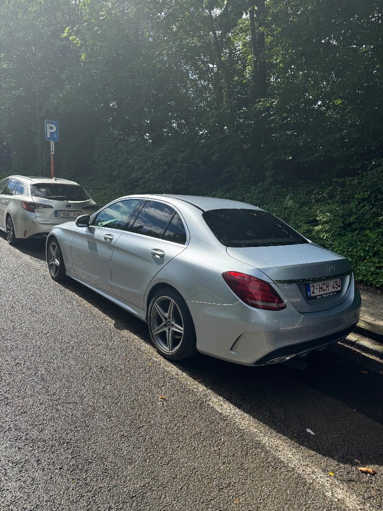 Mercedes c220, Automaat, 4 deurs, Achterwielaandrijving, Leder en Stof