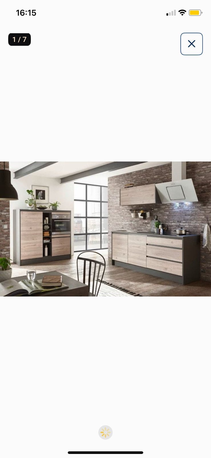 Nieuwe keuken 360cm, Huis en Inrichting, Ophalen, Nieuw, Bruin, Dubbelwandige keuken