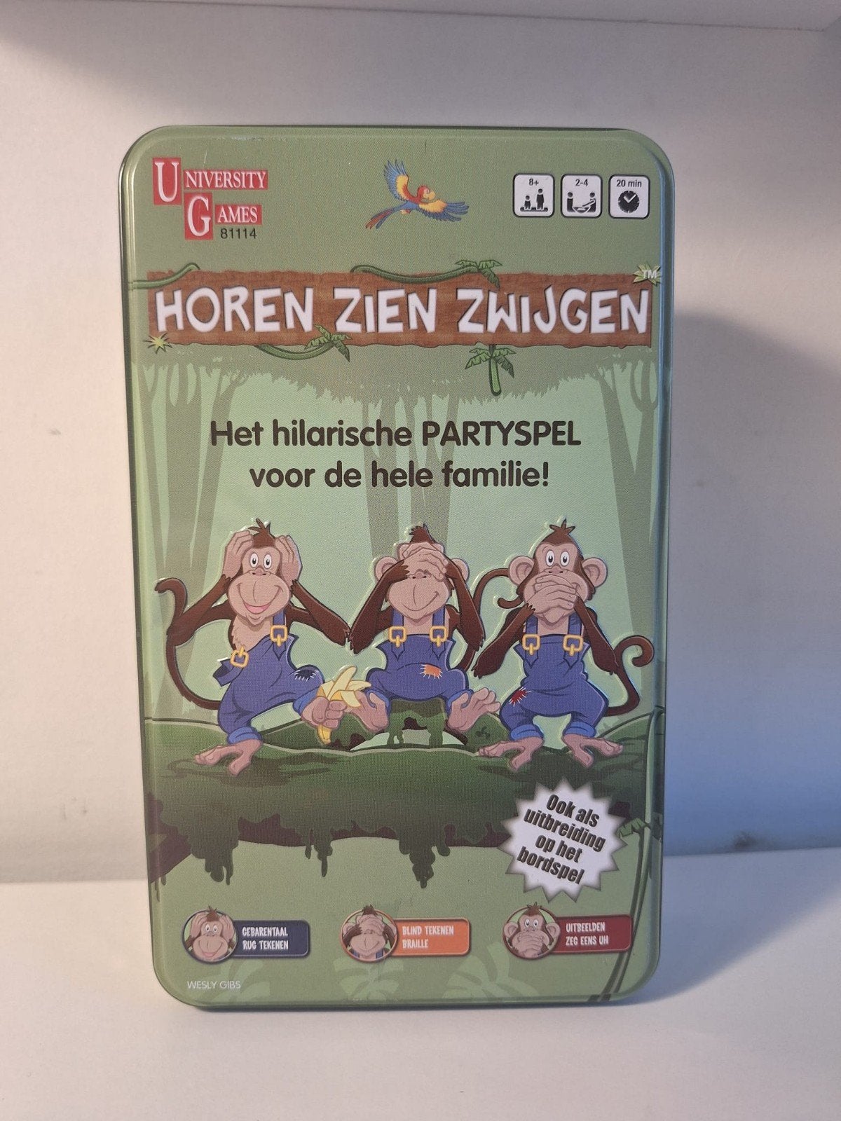 Horen zien zwijgen: hilarisch partyspel

Helemaal compleet, Verzamelen, Ophalen, Zo goed als nieuw, Speelkaart(en)
