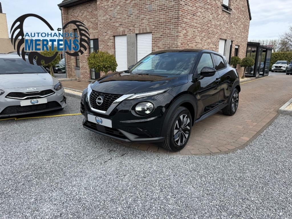 Nissan Juke 1.0 DIG-T 114PK DCT COMFORT/PACK AR/CAM NIEUW, Achat, Euro 6, Entreprise, Noir