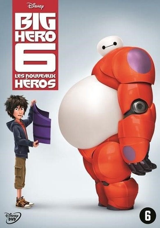 Disney dvd - Big hero 6 ( gouden rugnummer 58 ), Ophalen of Verzenden
