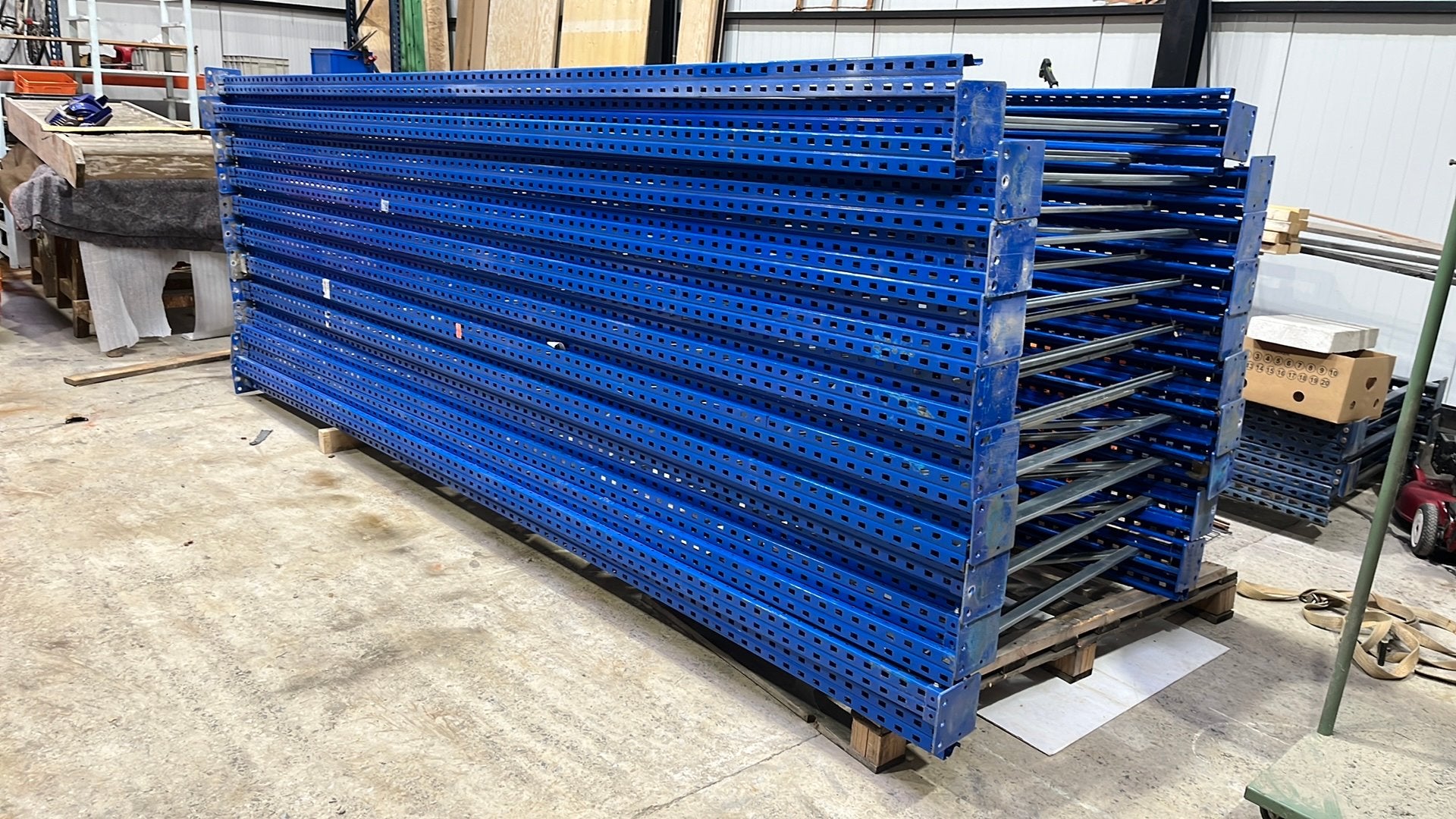 Palletstelling, Legbordstelling laagste prijs garantie, Zakelijke goederen, Kantoor en Winkelinrichting | Magazijn, Stelling en Opslag