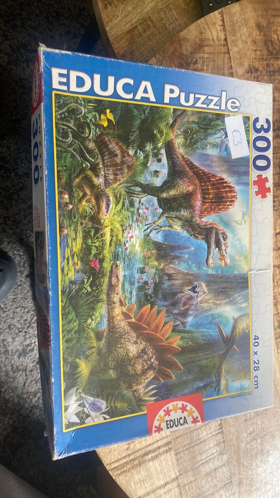 Dino puzzel 300 stuks, Enlèvement, Moins de 500 pièces, Utilisé, Puzzle