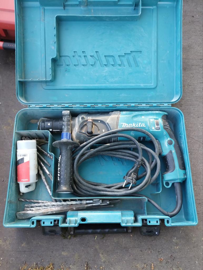 Makita elektrische klopboormachine, Ophalen, Boormachine