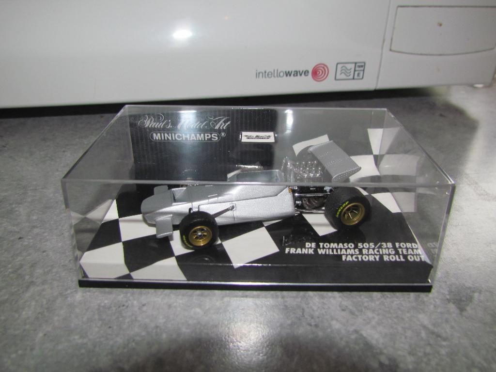Minichamps De Tomaso 505/38 Ford Frank Williams Racing Team, Ophalen of Verzenden, Nieuw, Auto, MiniChamps