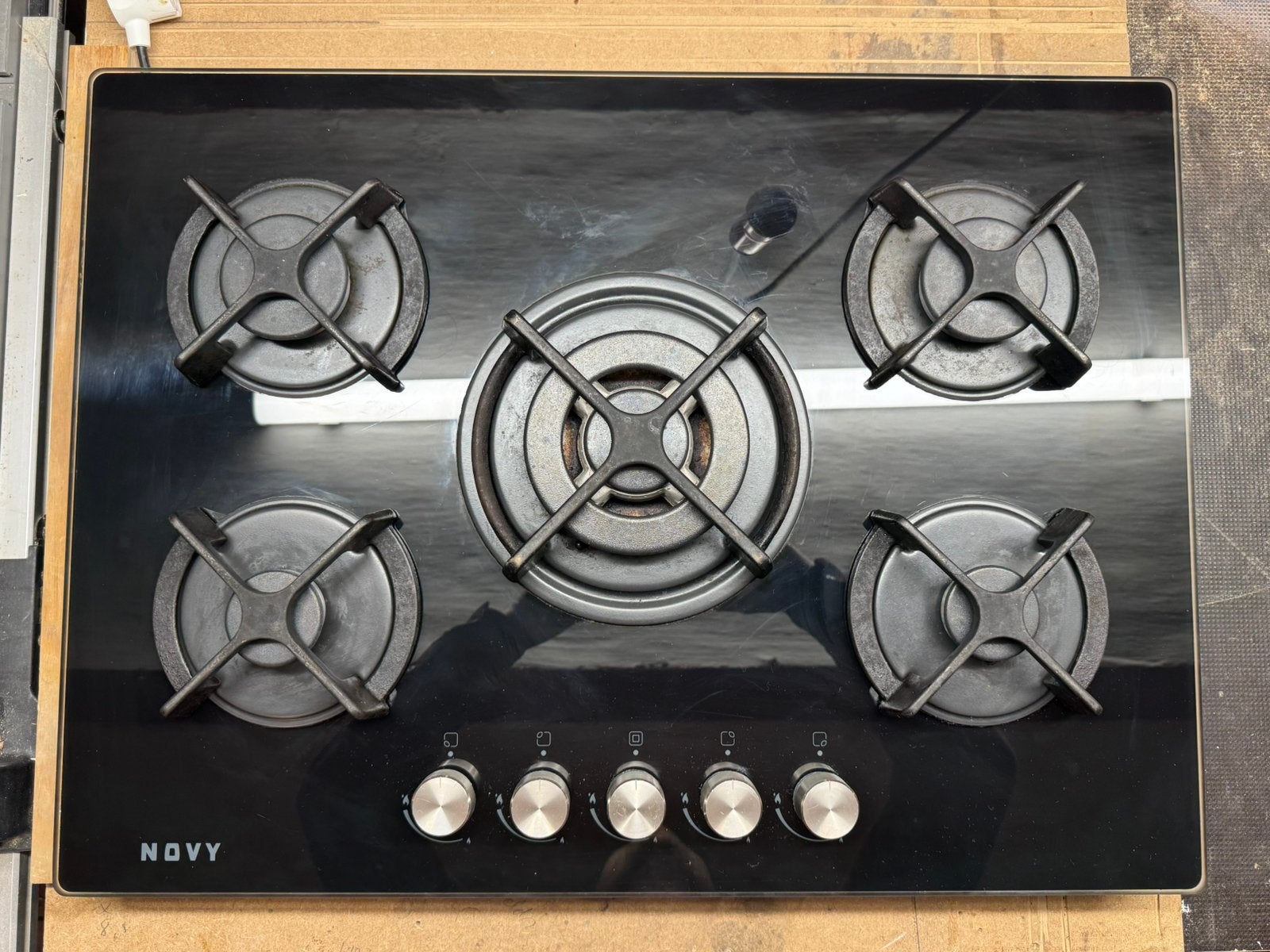 Novy 1918 gaskookplaat, Elektronische apparatuur, Ophalen, Gebruikt, Inbouw, Gas