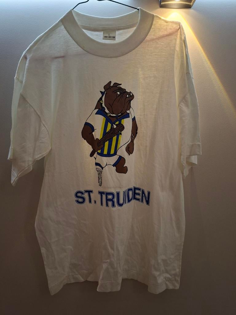 Retro t-shirt stvv, sint-truiden vv  maat L, Ophalen of Verzenden, Maat 52/54 (L)