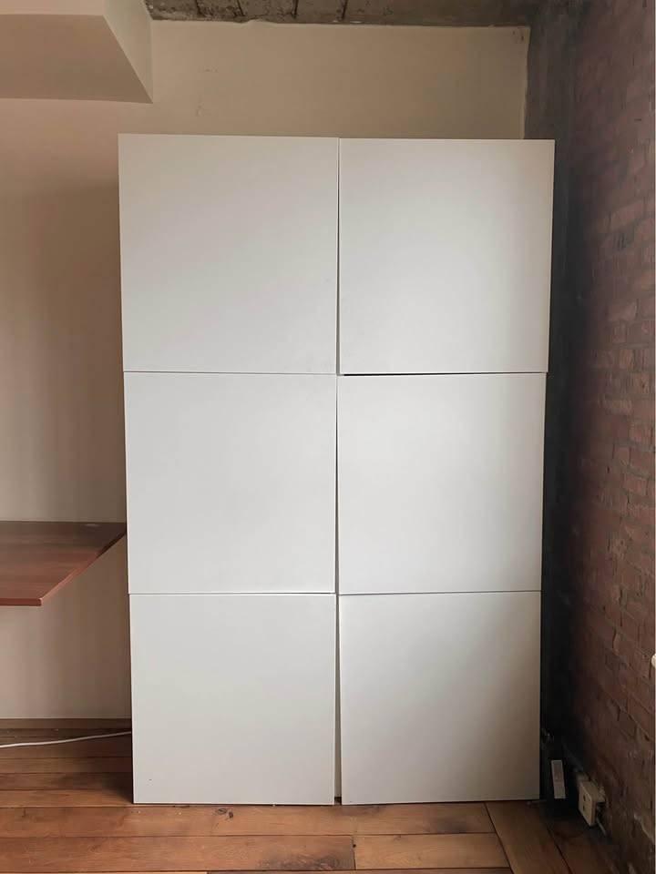 Meuble besta double colonne, Maison & Meubles, 25 à 50 cm, 100 à 150 cm, Enlèvement, Utilisé