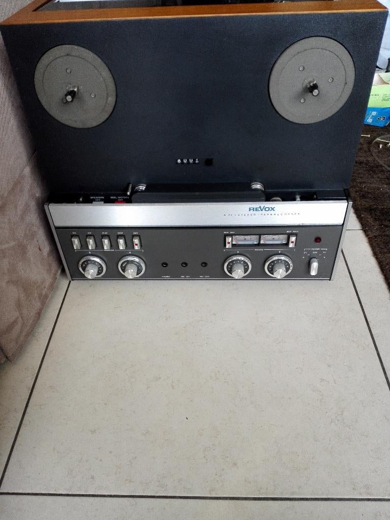 REVOX A-77 mk4/4 track,gerepareerd/in zeer goede staat, Audio, Tv en Foto, Ophalen, Bandrecorder