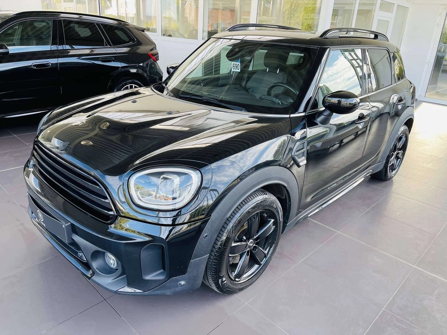 MINI Countryman Cooper D 2.0 DA * GARANTIE + LED + CUIR + GP, Auto's, 116 g/km, 136 pk, Zwart, Bedrijf
