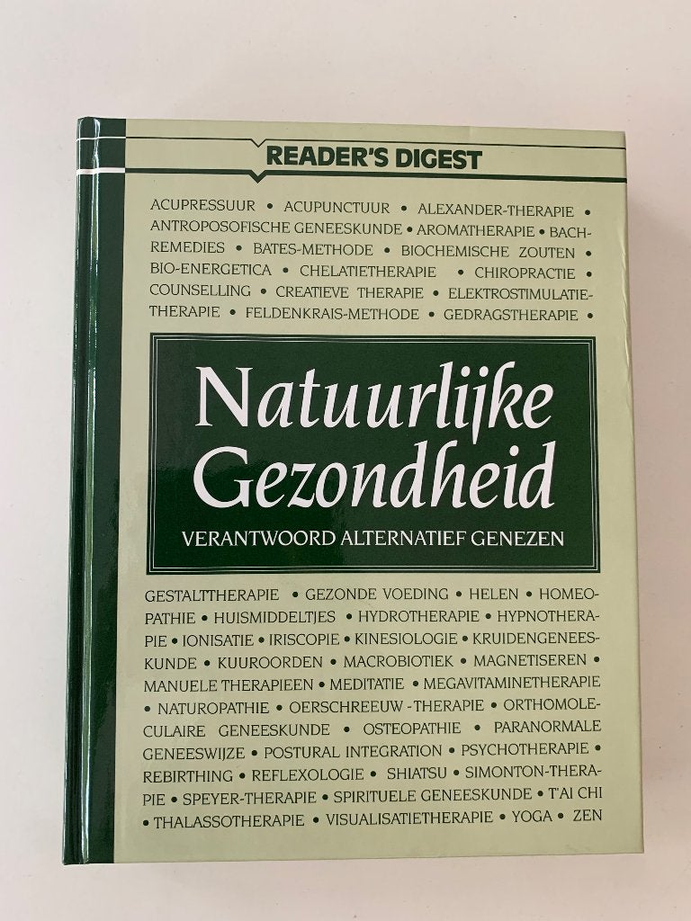 Natuurlijke gezondheid: verantwoord alternatief genezen, Livres, Santé, Diététique & Alimentation, Enlèvement ou Envoi, Comme neuf