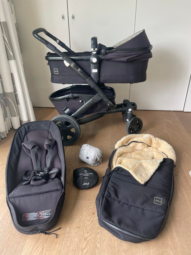 Joolz geo 2 complete set, Kinderen en Baby's, Verstelbare duwstang, Zo goed als nieuw, Ophalen, Kinderwagen