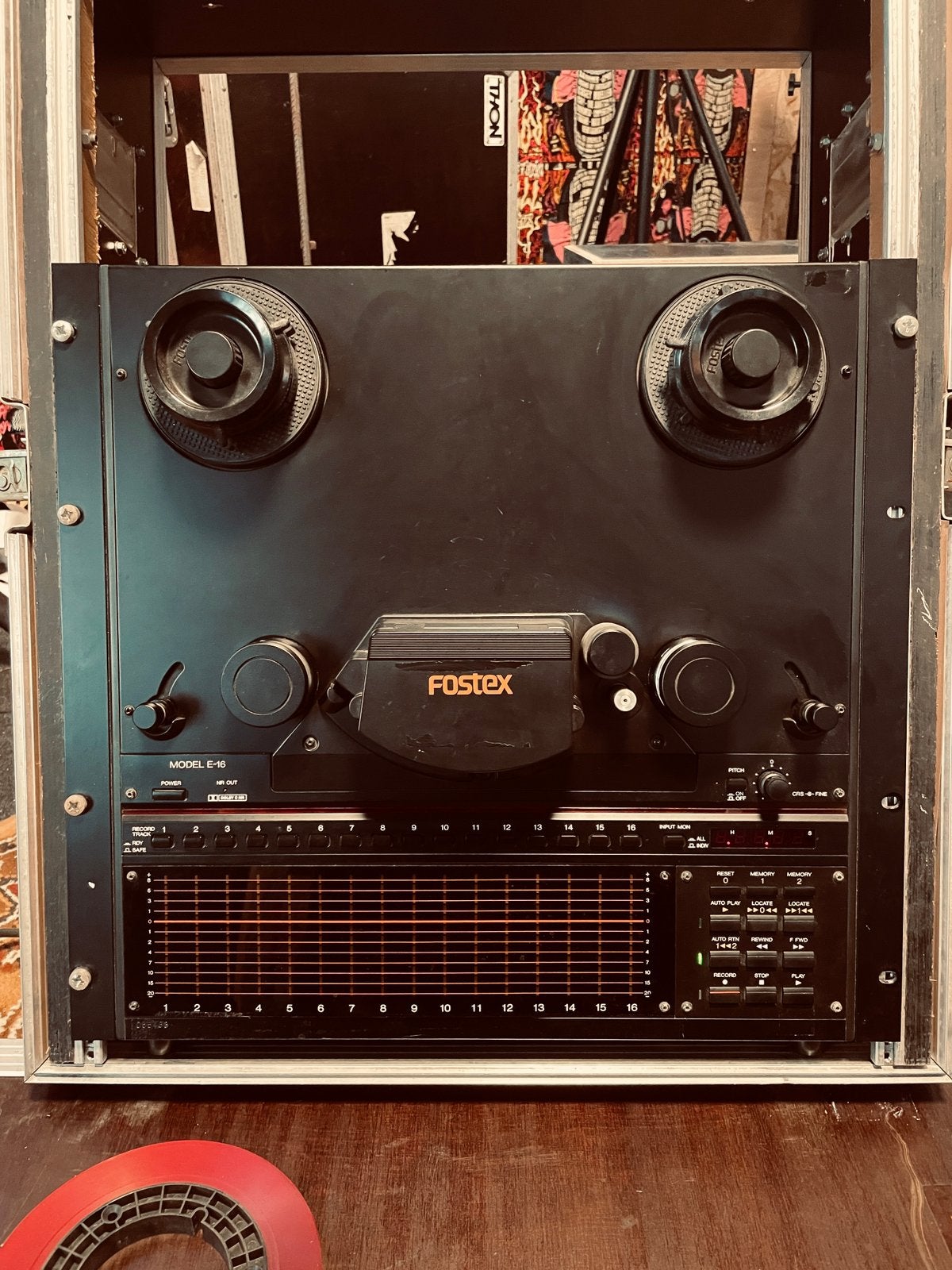 Fostex E-16//Multitracks 1/2 inch bandrecorder, Ophalen