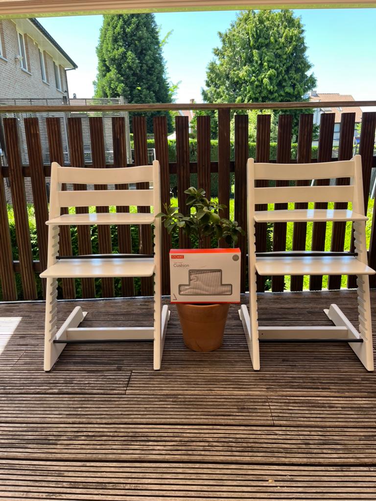 Chaises Stokke Tripp Trapp, Kinderen en Baby's, Kinderkamer | Tafels en Stoelen, Ophalen, Gebruikt, Stoel(en)