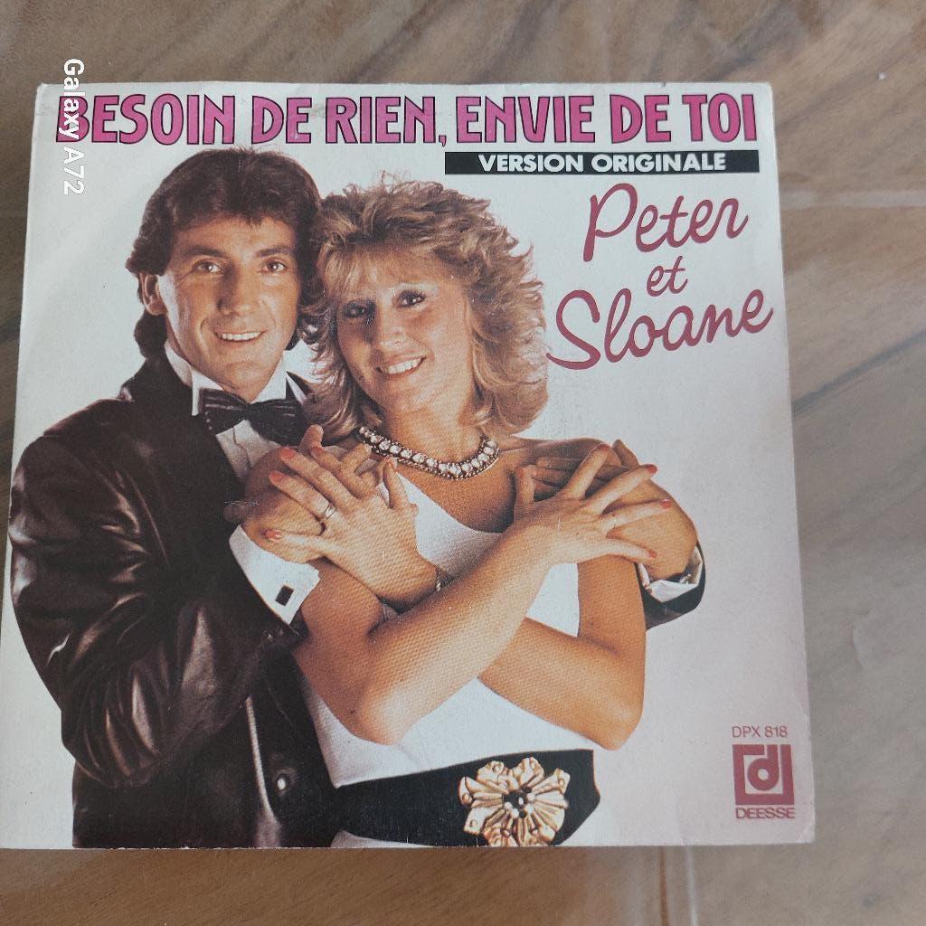 peter & sloane besoin de rien envie de toi, Gebruikt, 7 inch, Ophalen of Verzenden, Pop