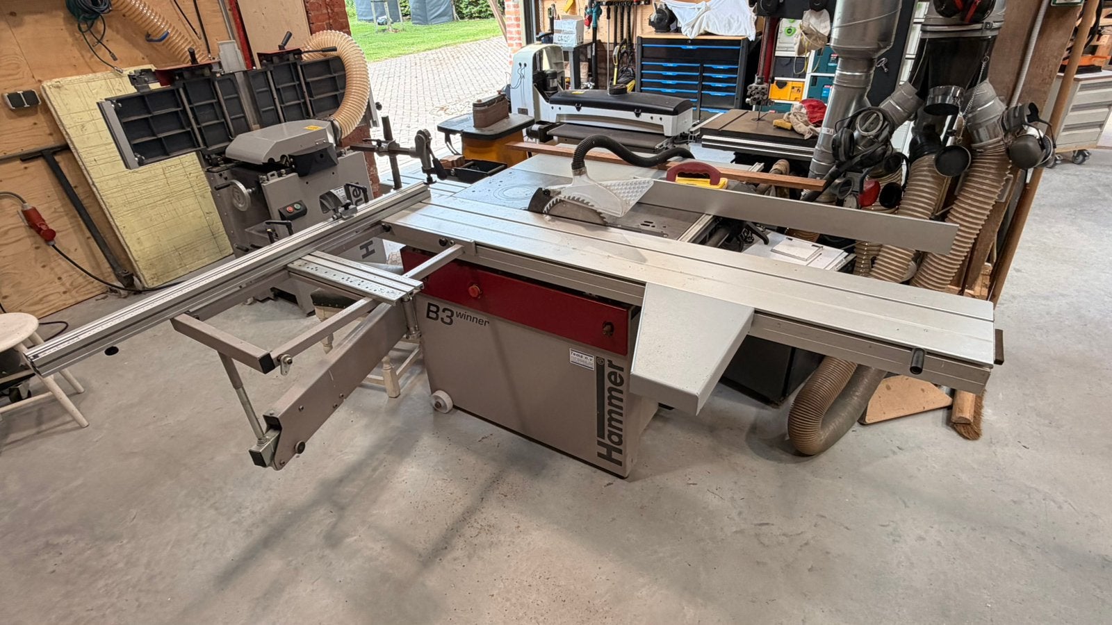 Hammer B3 Winner Comfort met vele opties. (Zaag en frees), Doe-het-zelf en Bouw, Gereedschap | Zaagmachines, Zo goed als nieuw