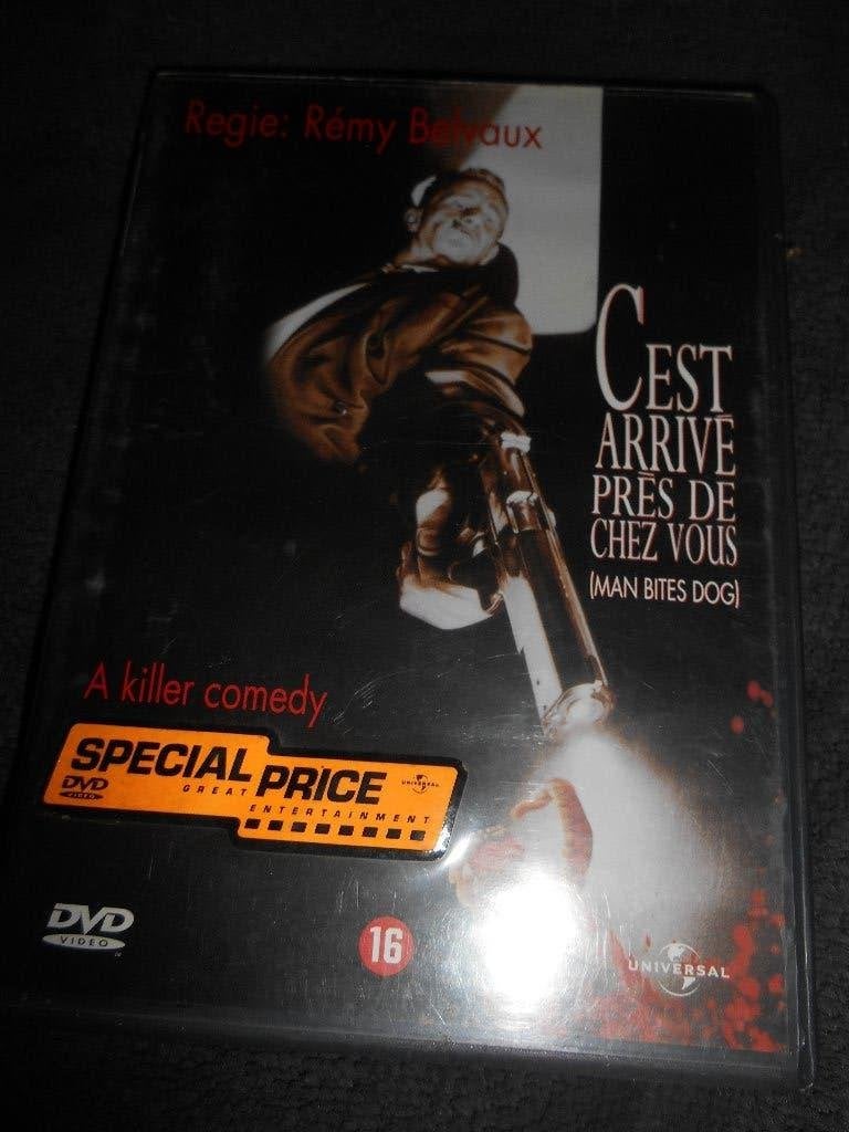 DVD c'est arrivé près de chez vous, Cd's en Dvd's, Ophalen of Verzenden