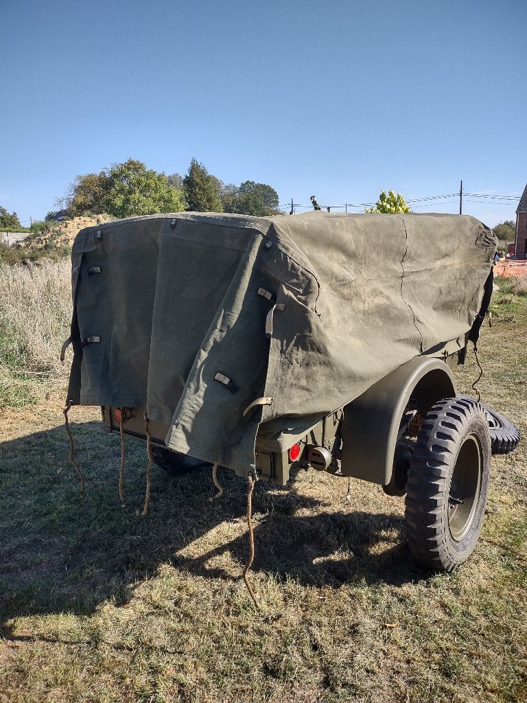 Bâche militaire us remorque M101, Ophalen, Landmacht, Overige typen