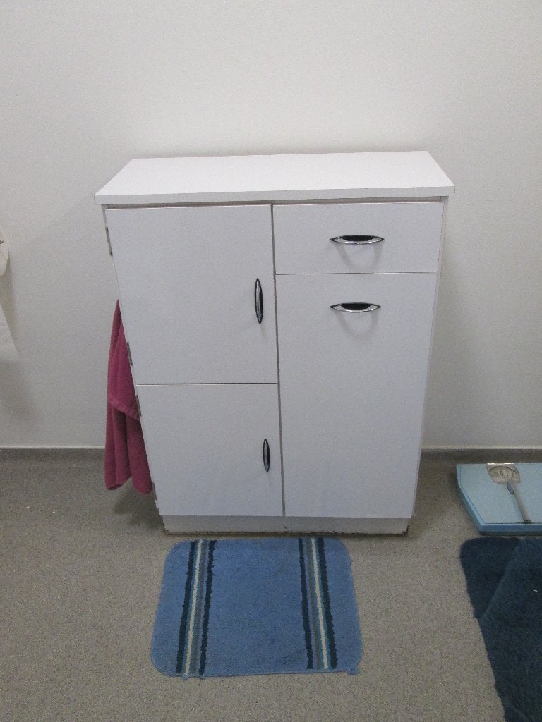 kast | badkamer | multifunctioneel, Ophalen, (Half)hoge kast, Gebruikt, 50 tot 100 cm