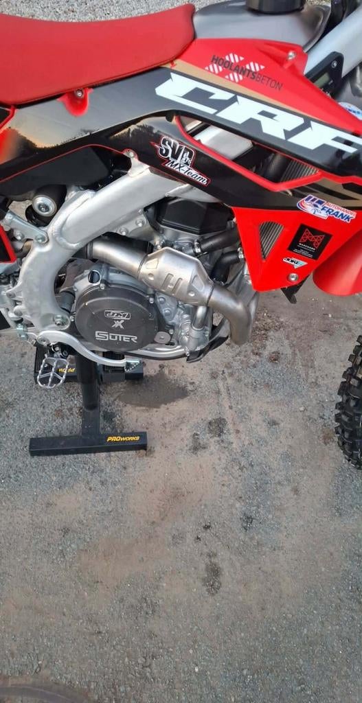 Hgs uitlaat Honda crf 450, Motoren, Ophalen of Verzenden