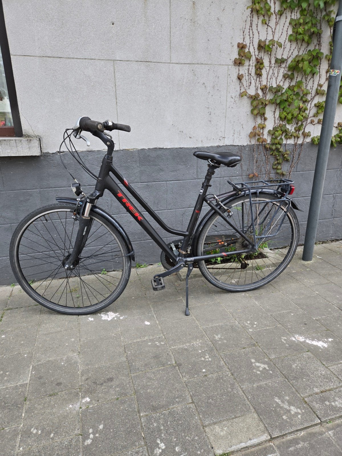 Damesfiets TREK, Ophalen