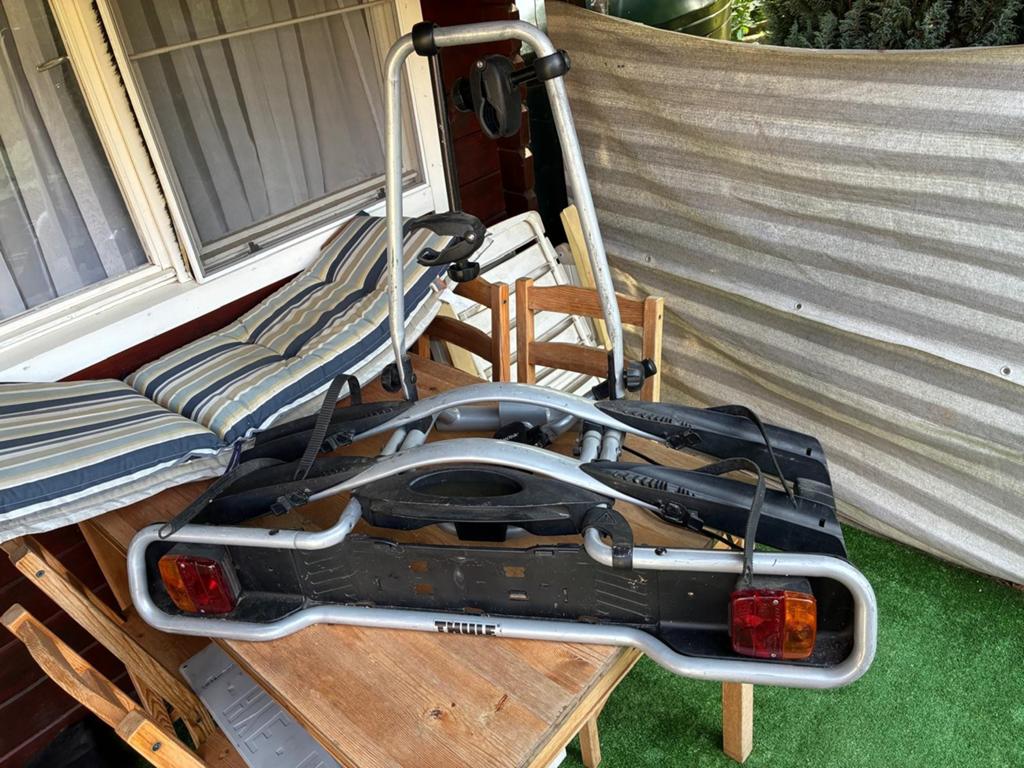 Thule Fietsenrek, Enlèvement, 2 vélos, Utilisé, Support d'attelage