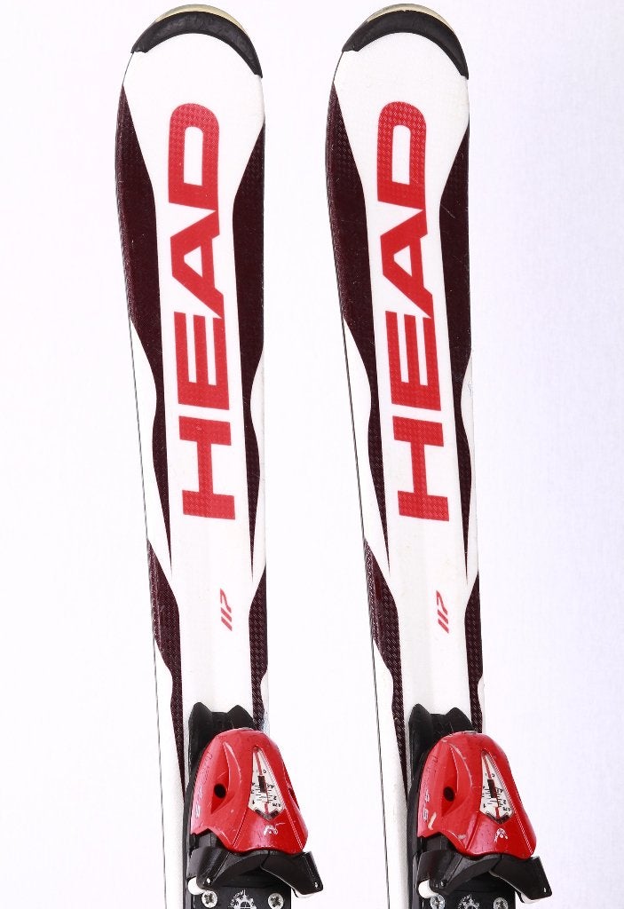 TÊTE DE SKIS POUR ENFANTS SUPERSHAPE TEAM 117 cm, noir/rouge, Carving, Skis, Utilisé, Head
