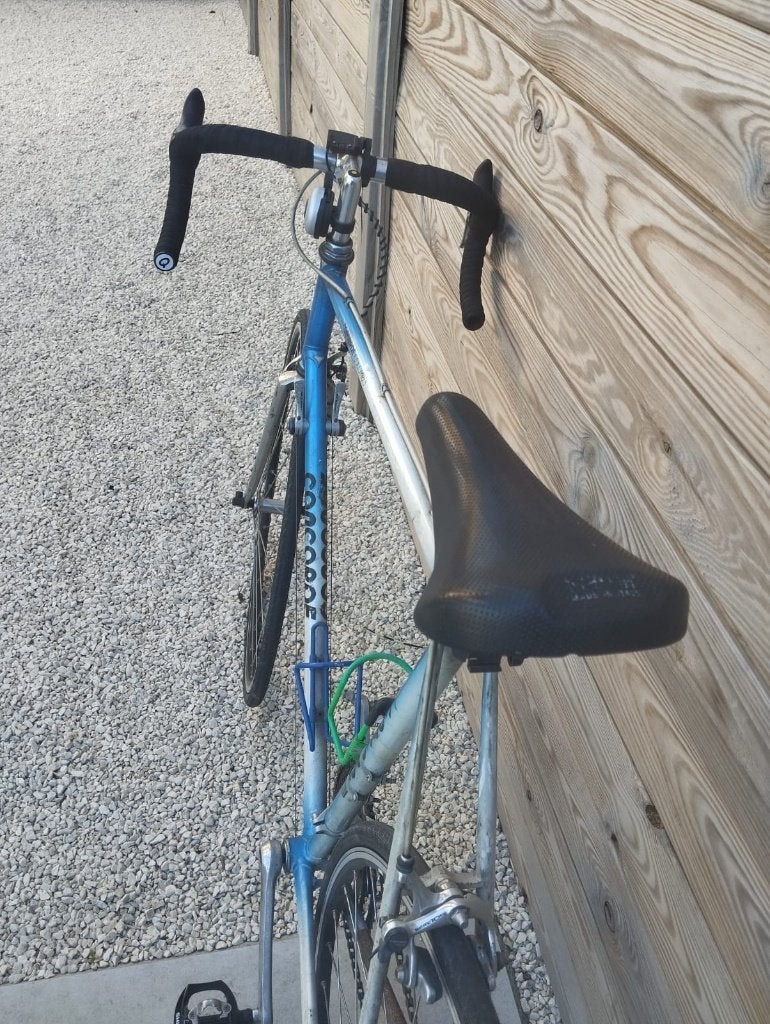 Retrokoersfiets met bijpassend rolsysteem, Frein sur jante, Enlèvement, Utilisé, Autres matériaux