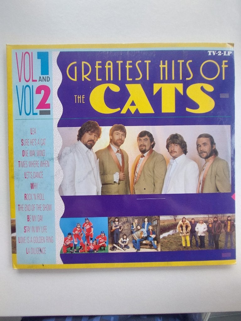 The Cats -Greatest Hits Of The Cats Vol.1+2 (1988-Dubbel Lp), LP, Dubbel-LP, Ophalen of Verzenden, Zo goed als nieuw